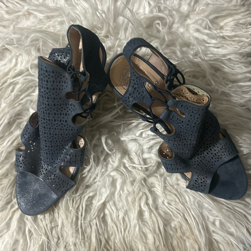 Blue Vince Camuto Heels